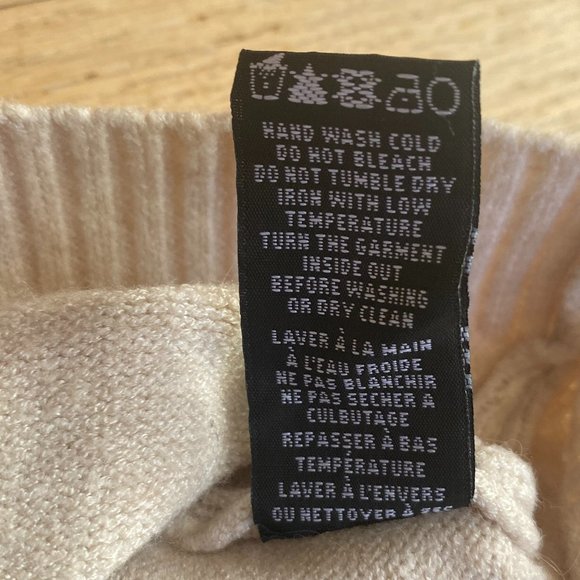 Parkhurst Embroidered Polka Dot Artsy Knit Sweater Button Back Art Deco Fall -M - Picture 13 of 13